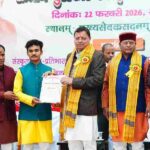मुख्यमंत्री धामी ने मुख्यमंत्री कैम्प कार्यालय स्थित मुख्य सेवक सदन में संस्कृत छात्र प्रतिभा सम्मान कार्यक्रम में लिया भाग