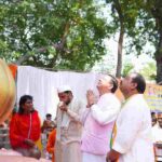 मुख्यमंत्री धामी ने भगवान भोलेनाथ एवं महाबली हनुमान जी की प्रतिमाओं का किया अनावरण